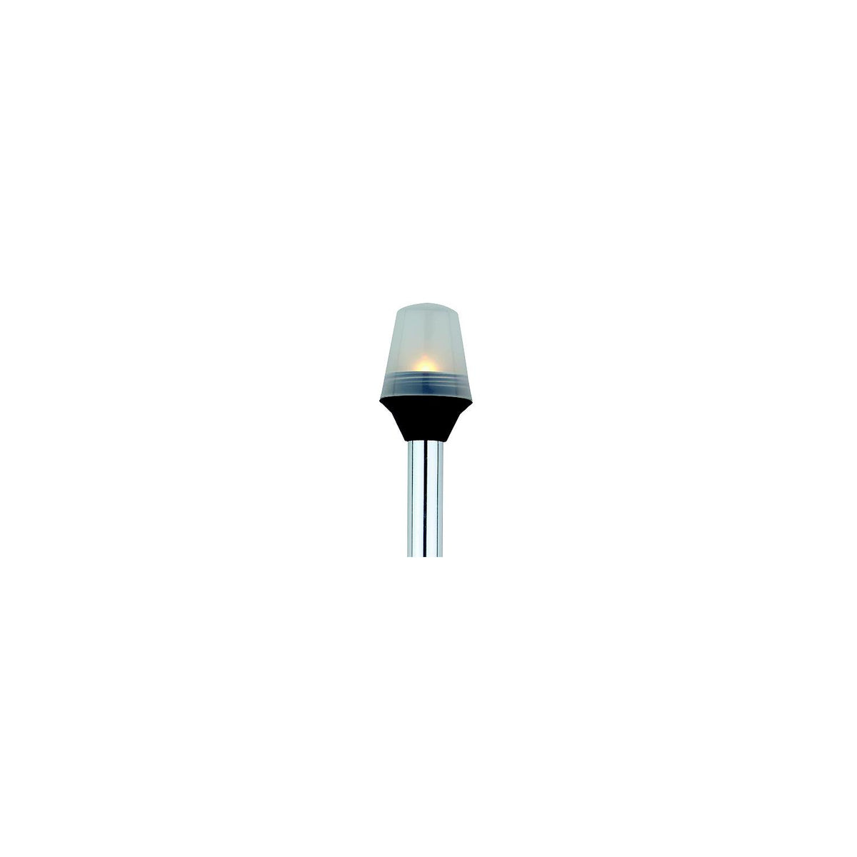 Attwood All-Round Pole Light With Fixed Base 8",Globe Style