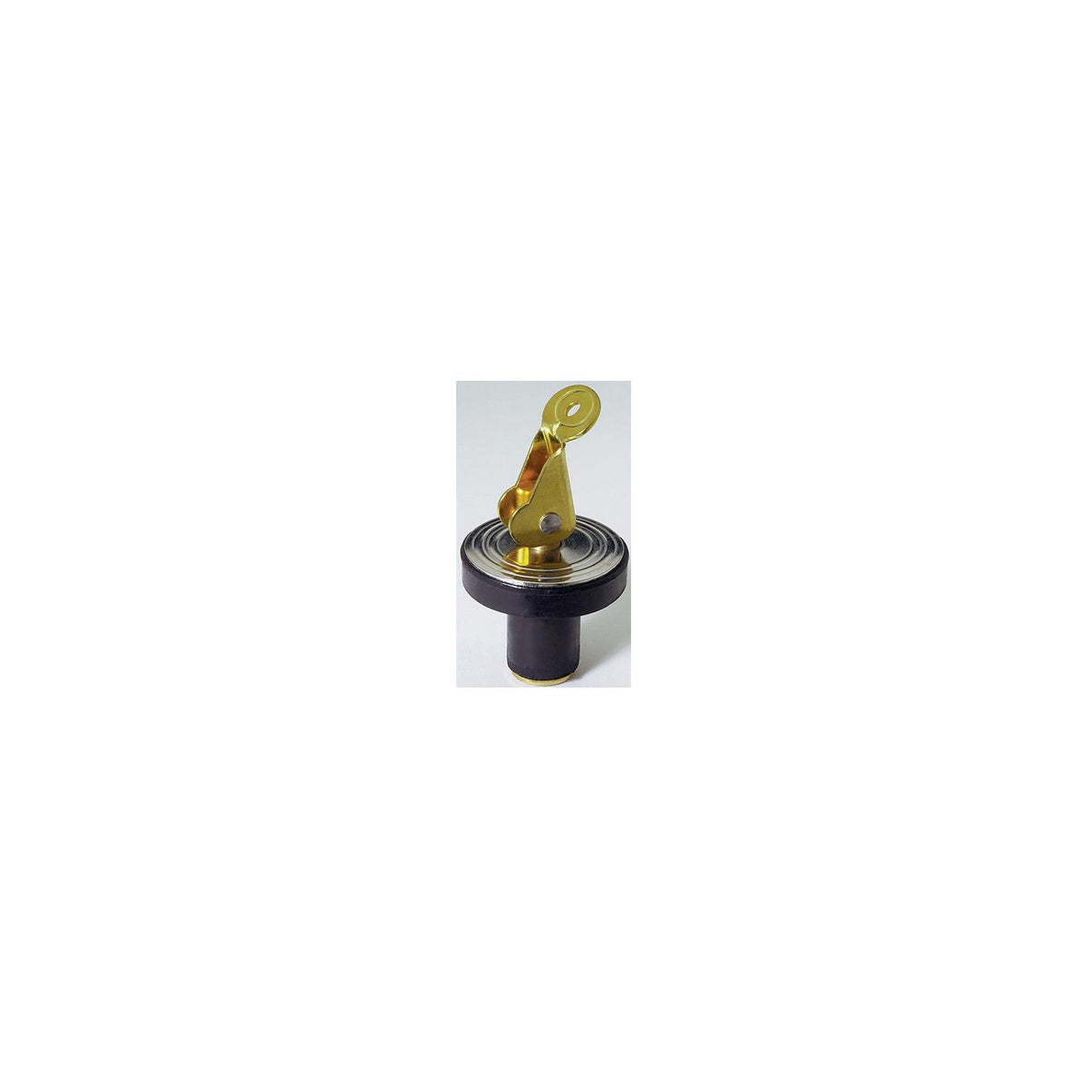 Attwood Livewell/Bailer Drain Plug, Brass Snap-Handle