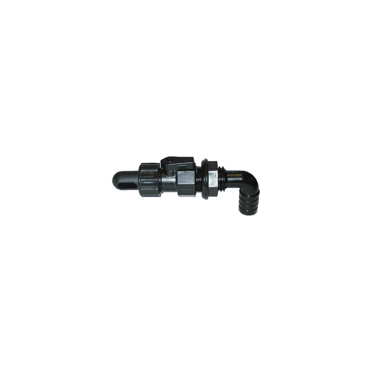 T-H Marine Aerator Spray Head/Wash Down Fitting, Black