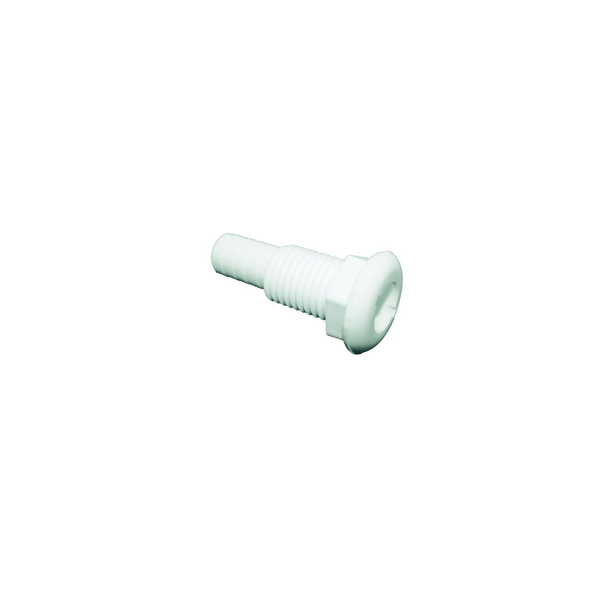 T-H Marine Straight Thru-Hull Fitting For Hose, White