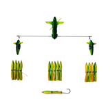 ChatterLures 24″ Wingman Side Tracker® with 6″ Floating Shell Squid