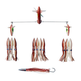 ChatterLures 24″ Wingman Side Tracker® with 9″ Floating Shell Squid