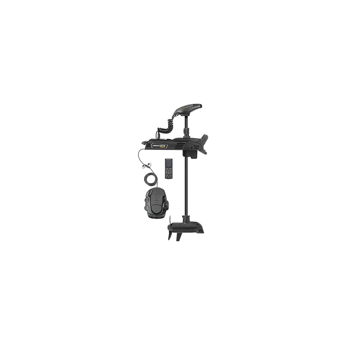 Minn Kota 1358200 Terrova  Quest Series Bow Mount Freshwater Trolling Motor, 90 / 115 lbs. Thrust, 45" Shaft, 24 / 36 Volts w/Handheld Remote, Foot Pedal & Dual Spectrum CHRP Sonar