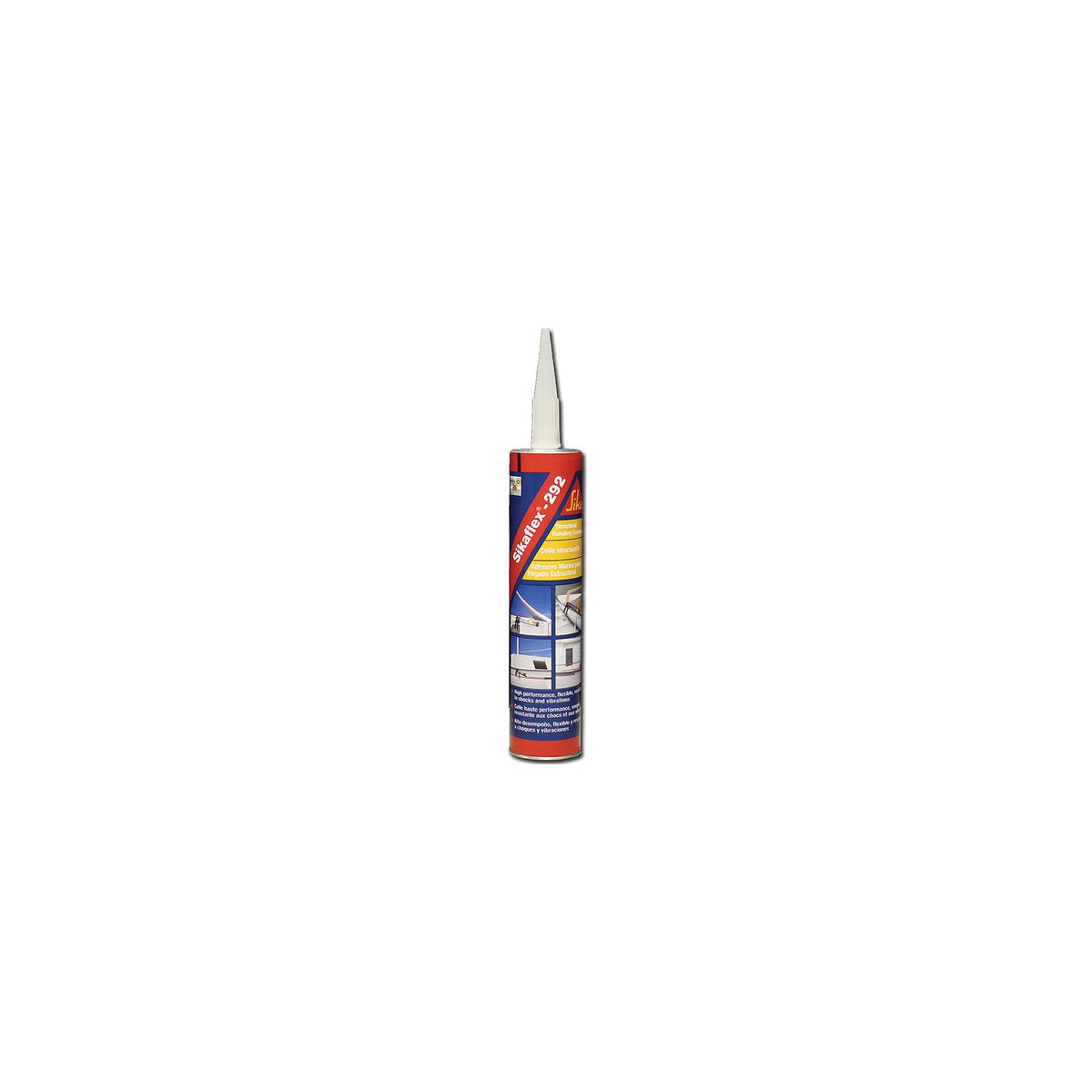 Sikaflex  292 Polyurethane, 10.3 oz. Cartridge, White, 12/case