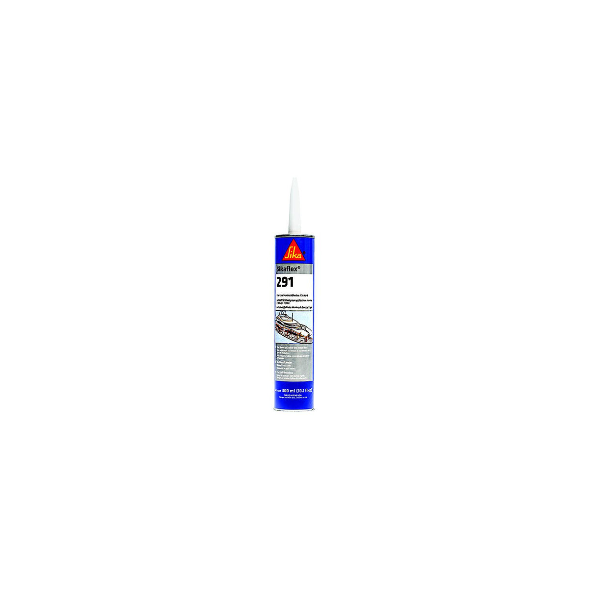 Sikaflex  90923 291 Marine Polyurethane Adhesive / Sealant, Black, 10.3 oz. cartridge