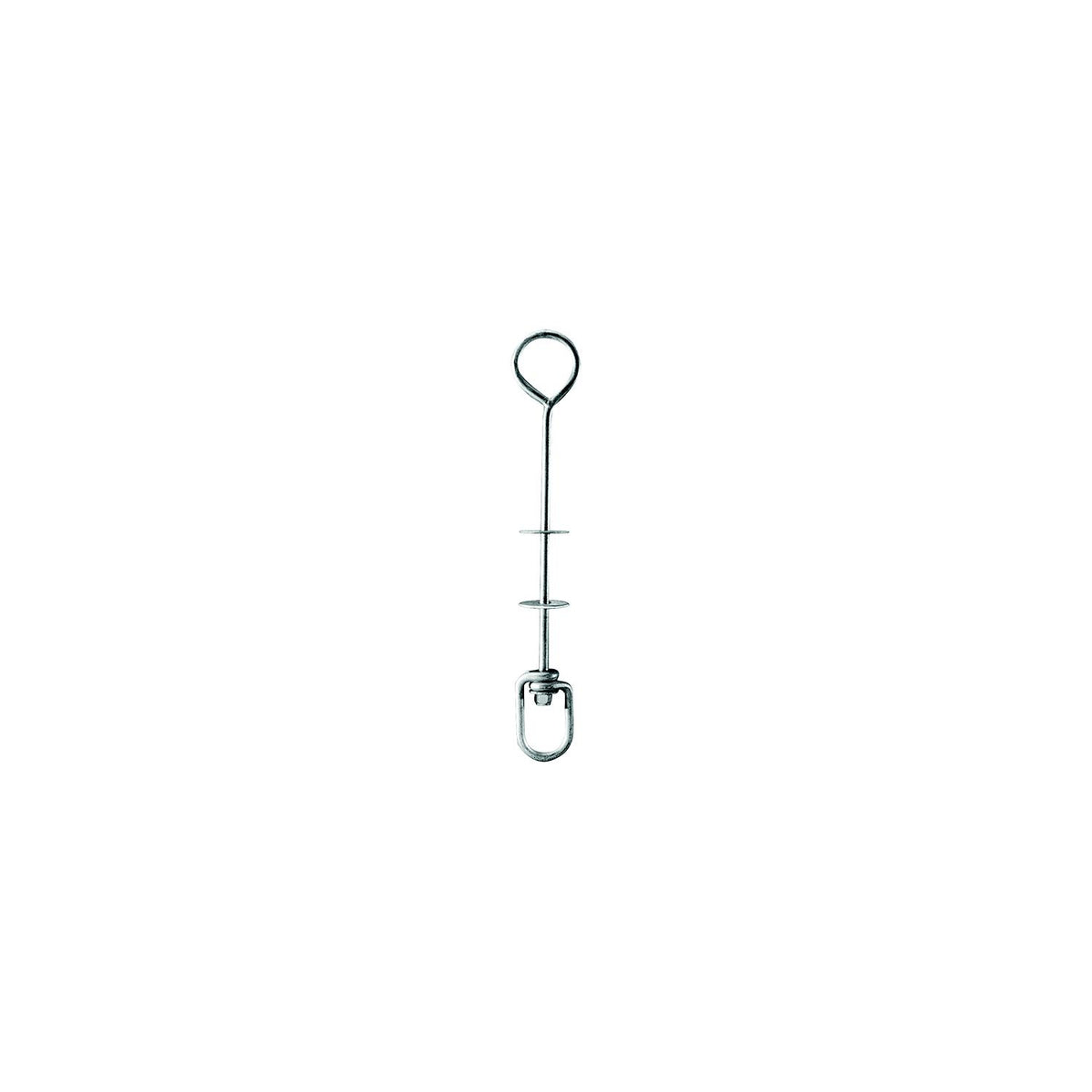 Taylor Buoy Hardware 1/2" Diameter Galvanized Rod With 4" long Swivel