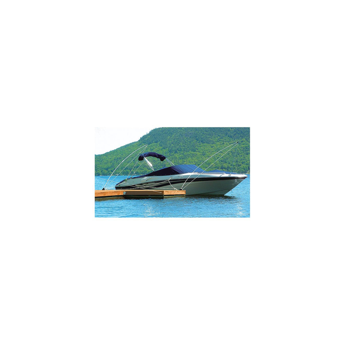 Taylor BoatGuard Mooring Whips With Injection Molded Plastic Base (Sold in Pairs)