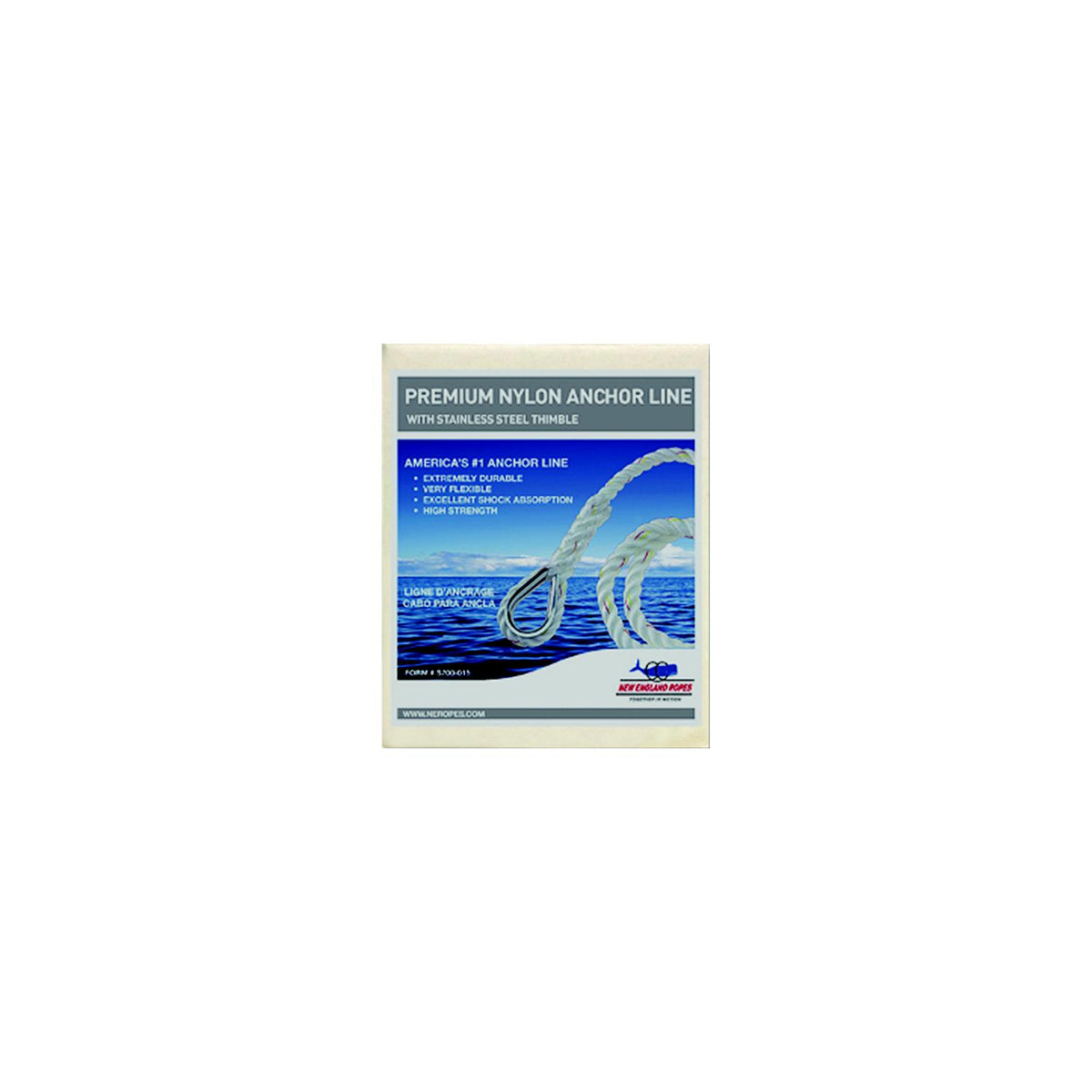 Anchorline 1/2 X 250 Nylon