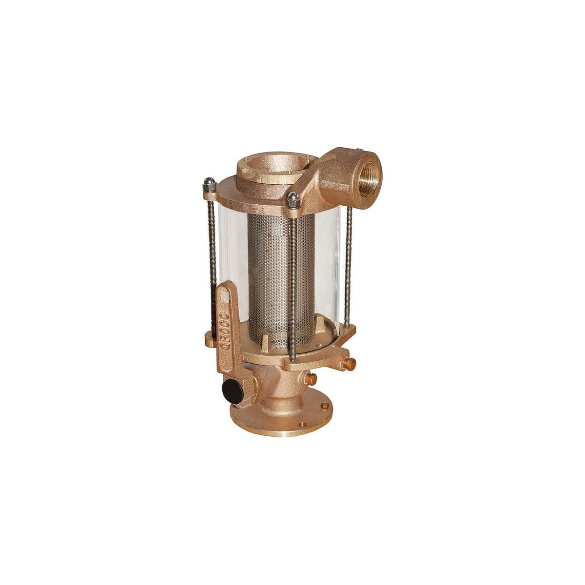 Groco BVS Bronze Ball Valve/Strainer Combo 1"