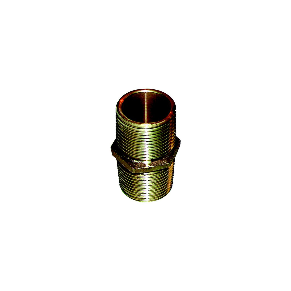 Groco PN1250 Bronze Pipe Nipple, 1-1/4" NPT