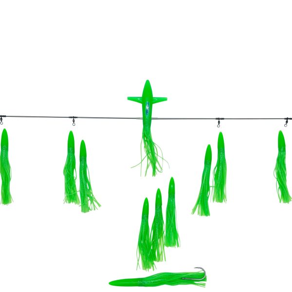 ChatterLures 36″ Splash Bar with 9″ Soft Machine Heads