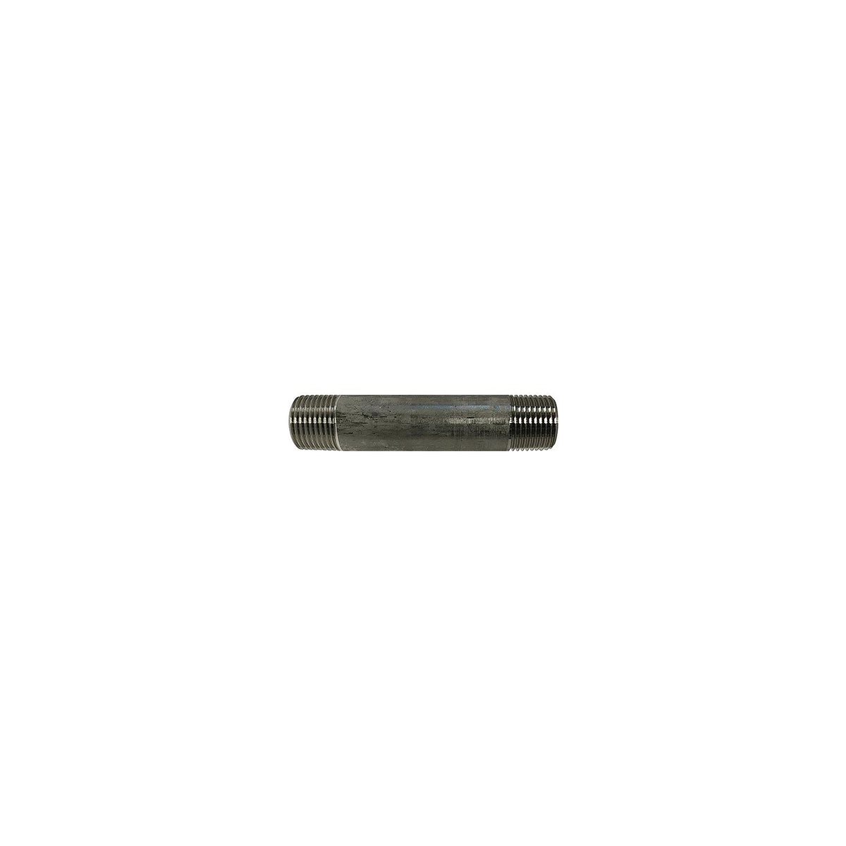 60040 304 Stainless Steel Nipple, 3/8" x Close