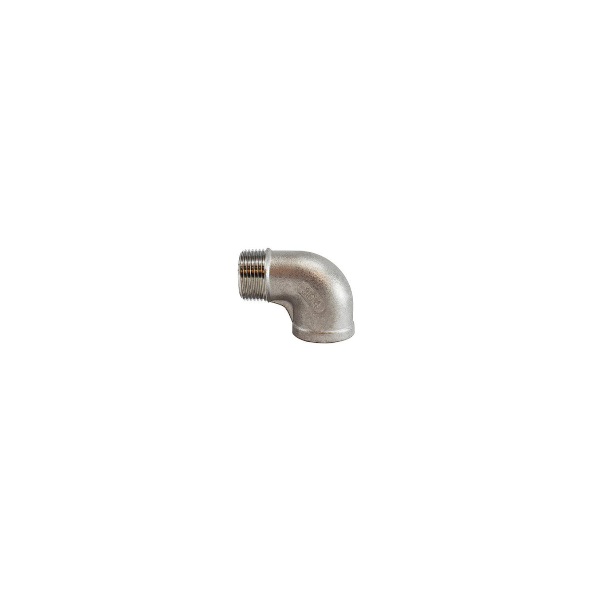 64165 304 Stainless Steel 90  Street Elbow, 1"
