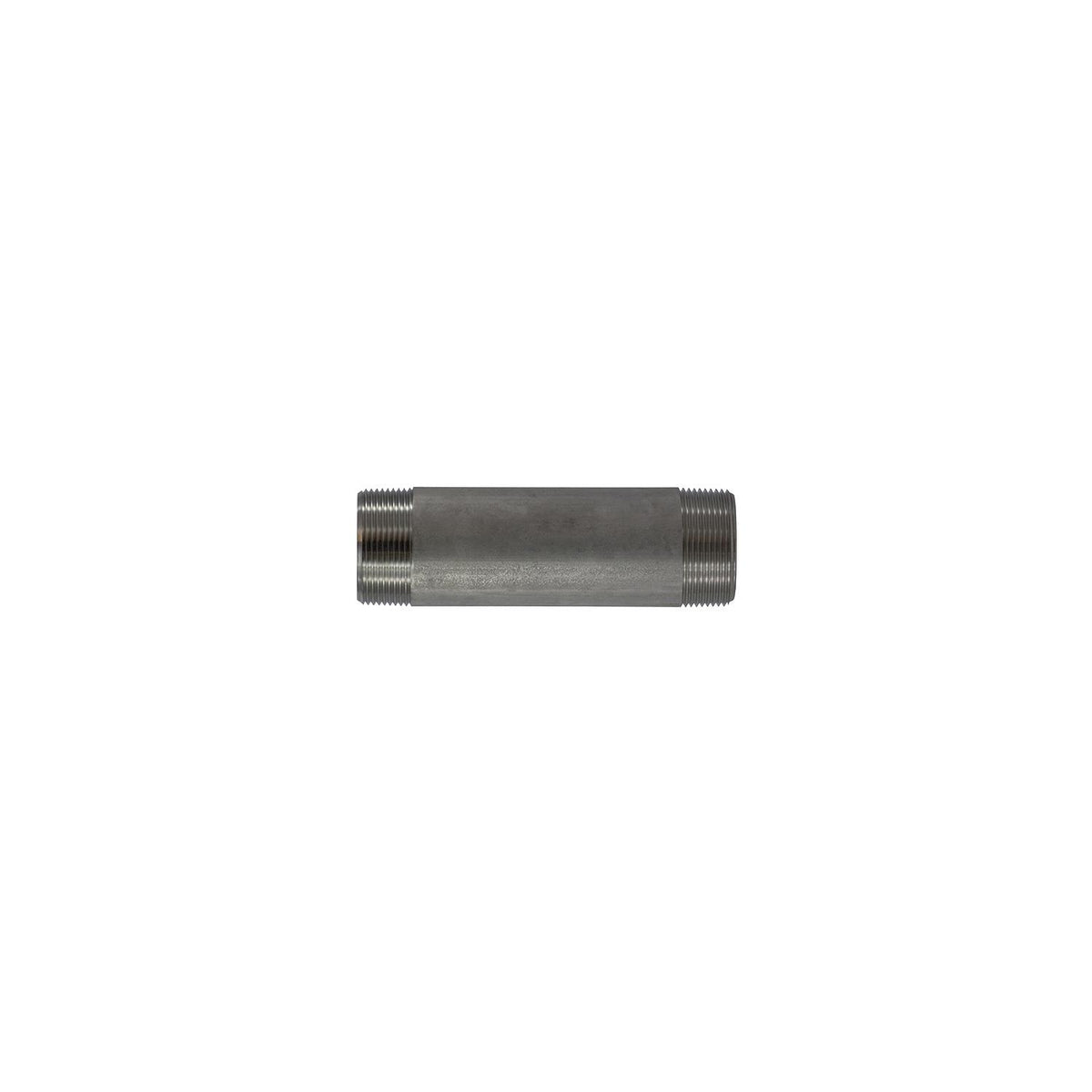 70140 316 Stainless Steel Nipple, 1-1/2" x Close