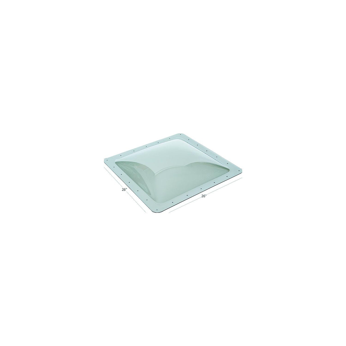 Icon 12116 SL1414 Standard RV Skylight, Smoke