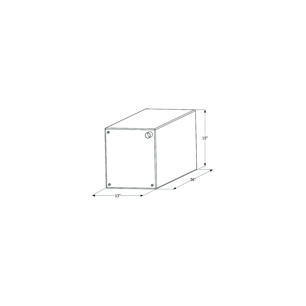 Icon Fresh Water Replacement Tank, 30 Gal.