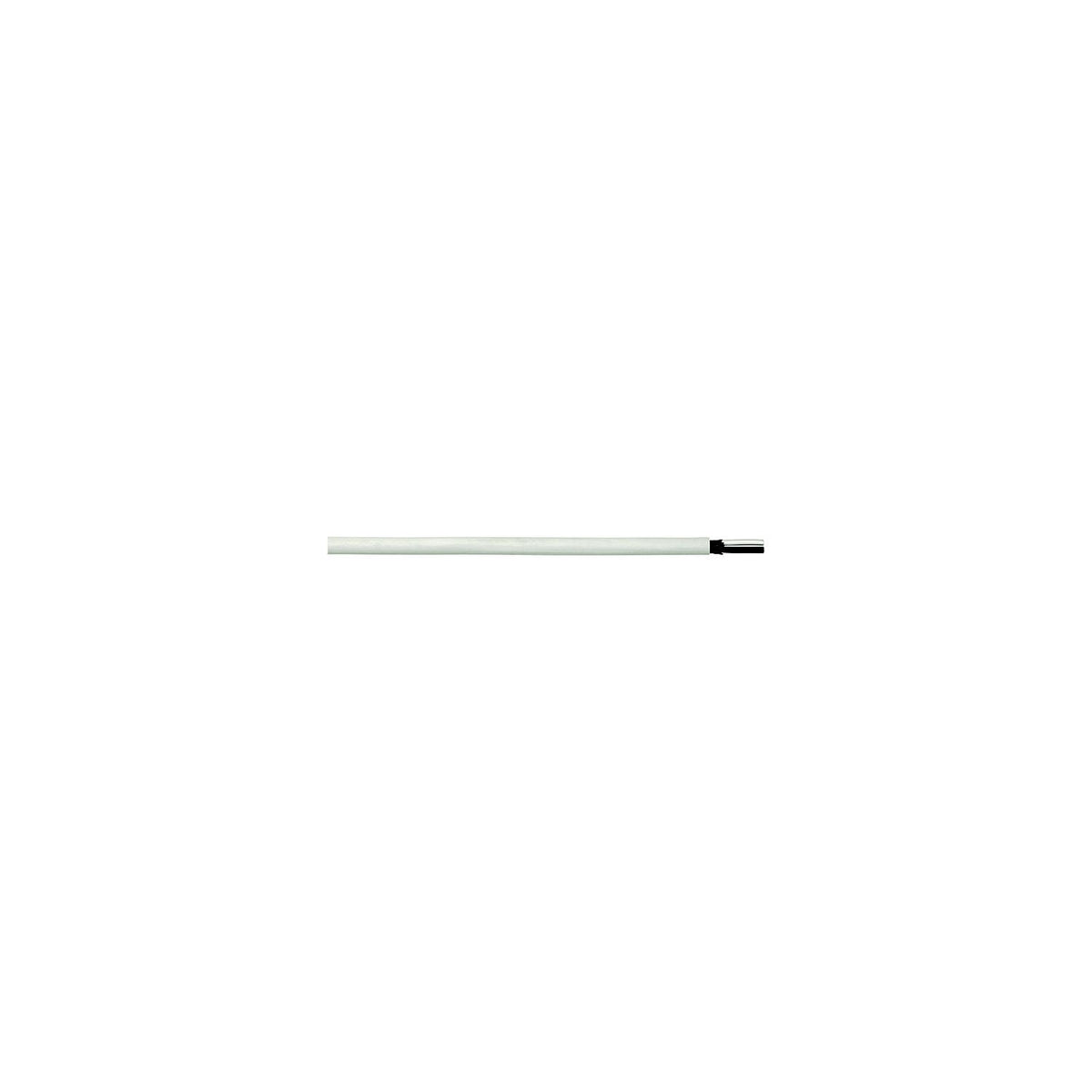 Cobra Wire B6W14T22100FT Tinned Copper Round Duplex Wire, 14/2, 100', White