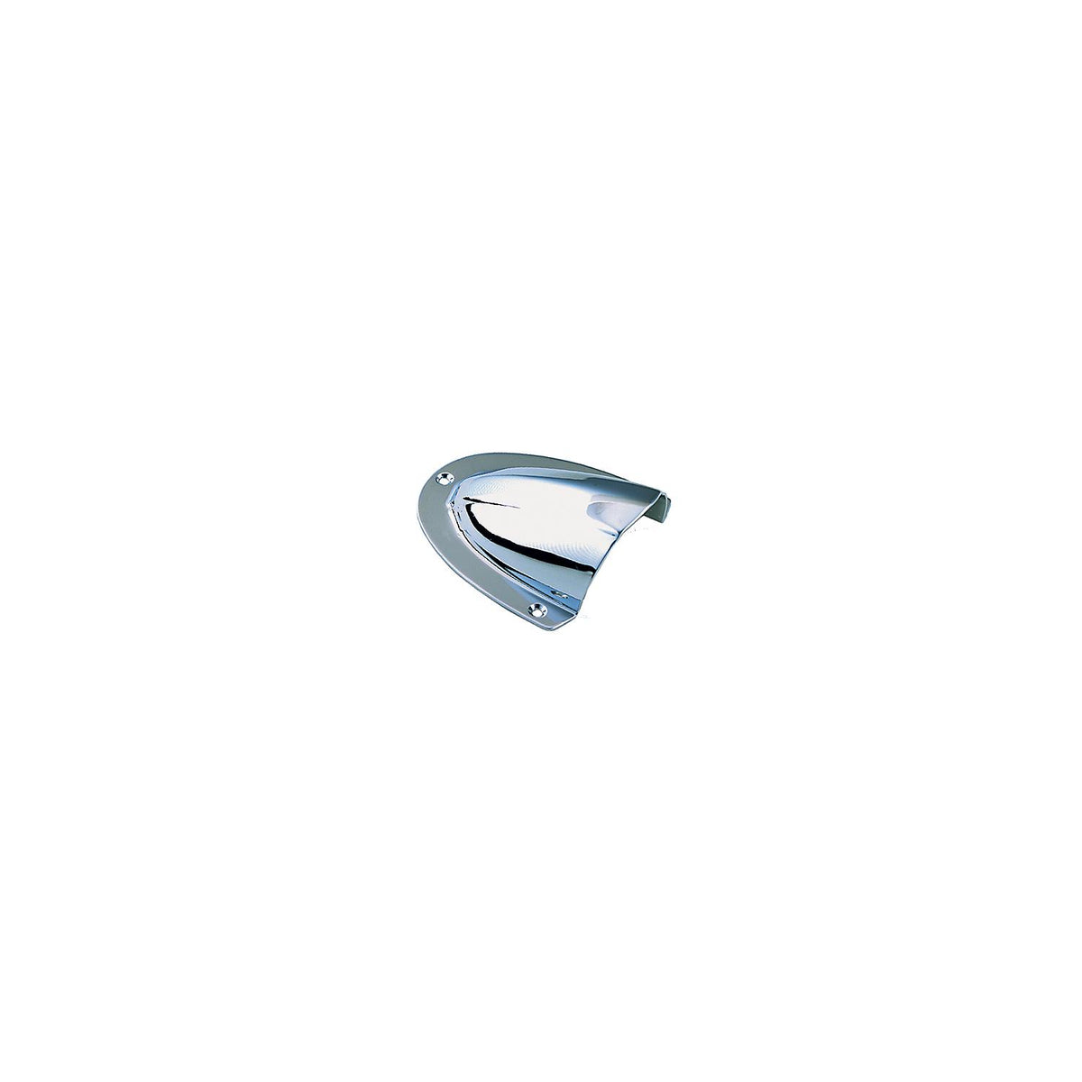 Seachoice 16201 Chrome Plated Brass Clam Shell Ventilator - 3-3/4" x 3-3/4" x 1-7/8"