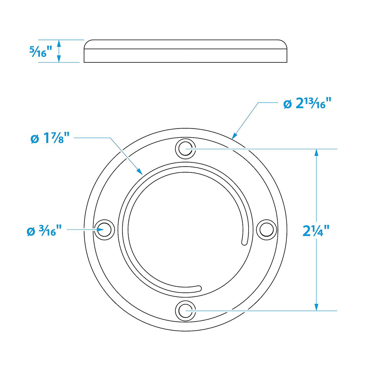 Seachoice Scupper Valve