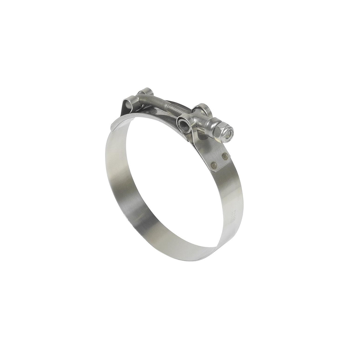 Seachoice 23453 Heavy-Duty 300 SS T-Bolt Clamp, 3/4" Band  SAE 84
