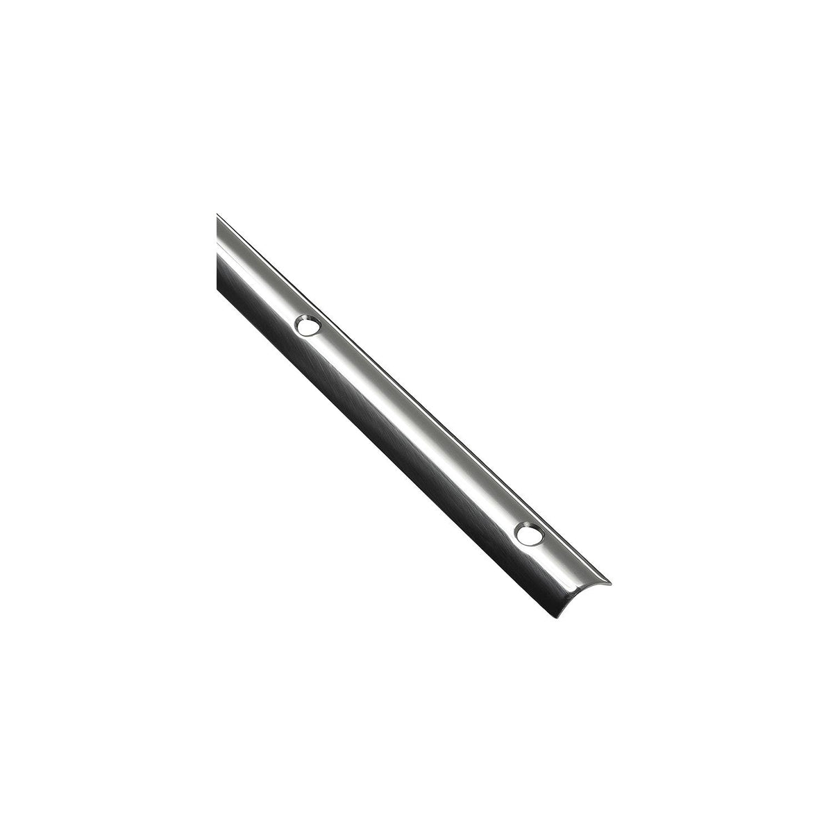 Seachoice 29401 Stainless Steel Hollow Back Rub Rail, 3/4"W x 12' L, .062 Ga.