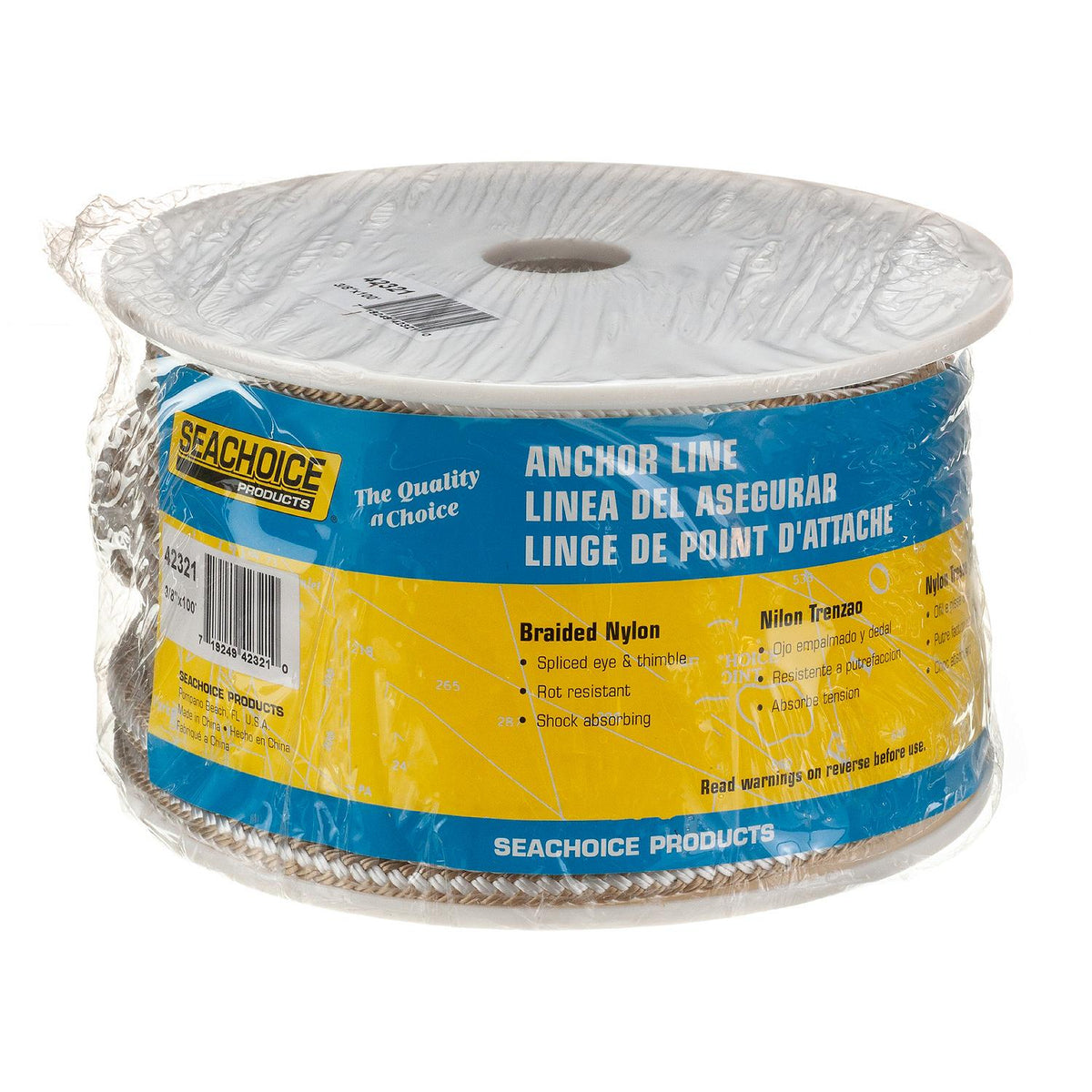 Seachoice Double Braid Nylon Anchor Line