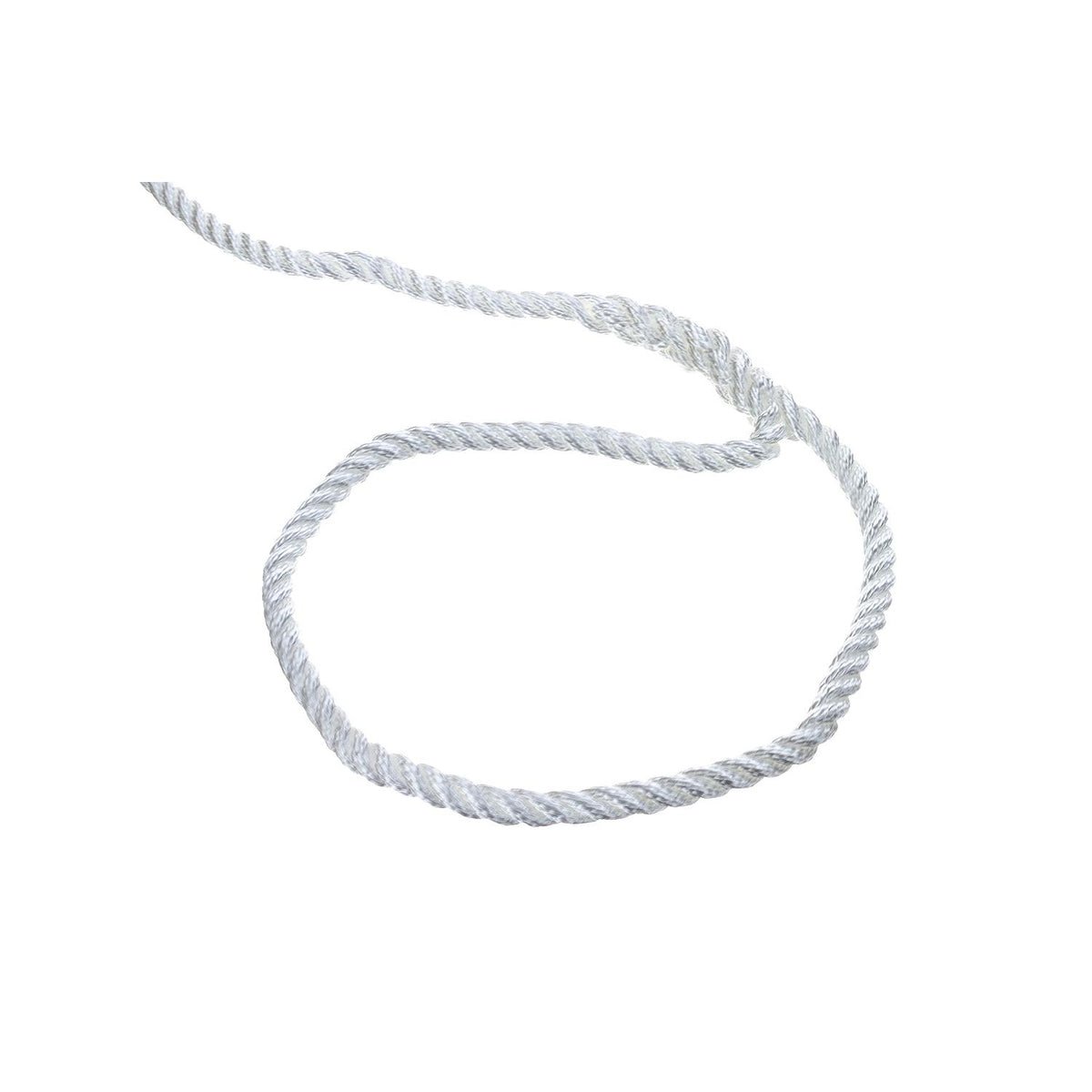 Seachoice 3-Strand Twisted Nylon Dock LineWhite
