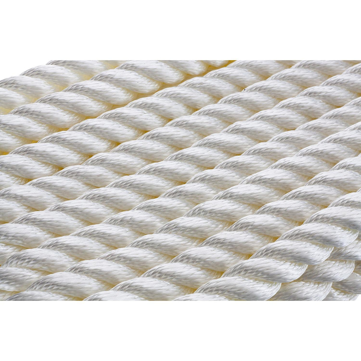 Seachoice 3-Strand Twisted Nylon Dock LineWhite