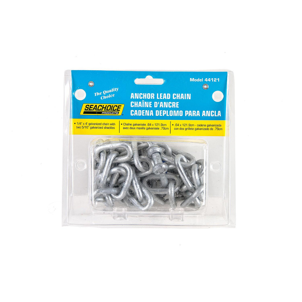 Seachoice Galvanized Anchor Lead Chain With Shackles