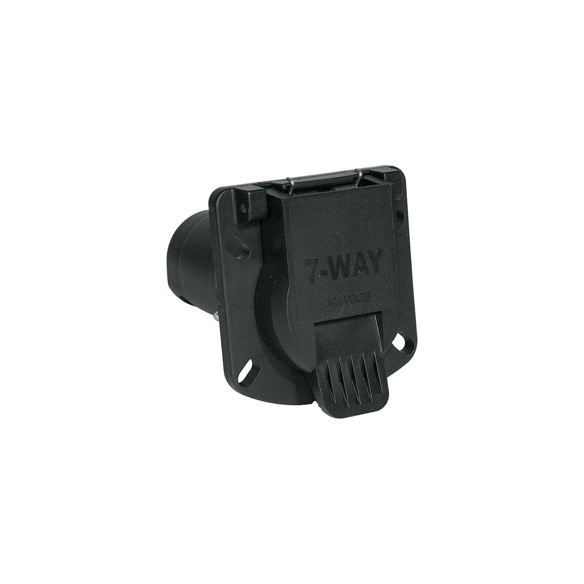 7-Way Round RV Style Trailer Connector
Car Side with Sealed Door