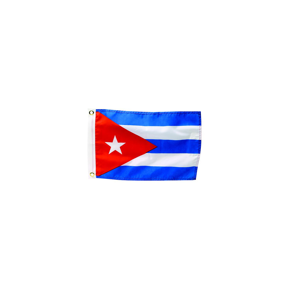 Seachoice 78291 12" x 18" Nylon Print Dyed Cuba Flag