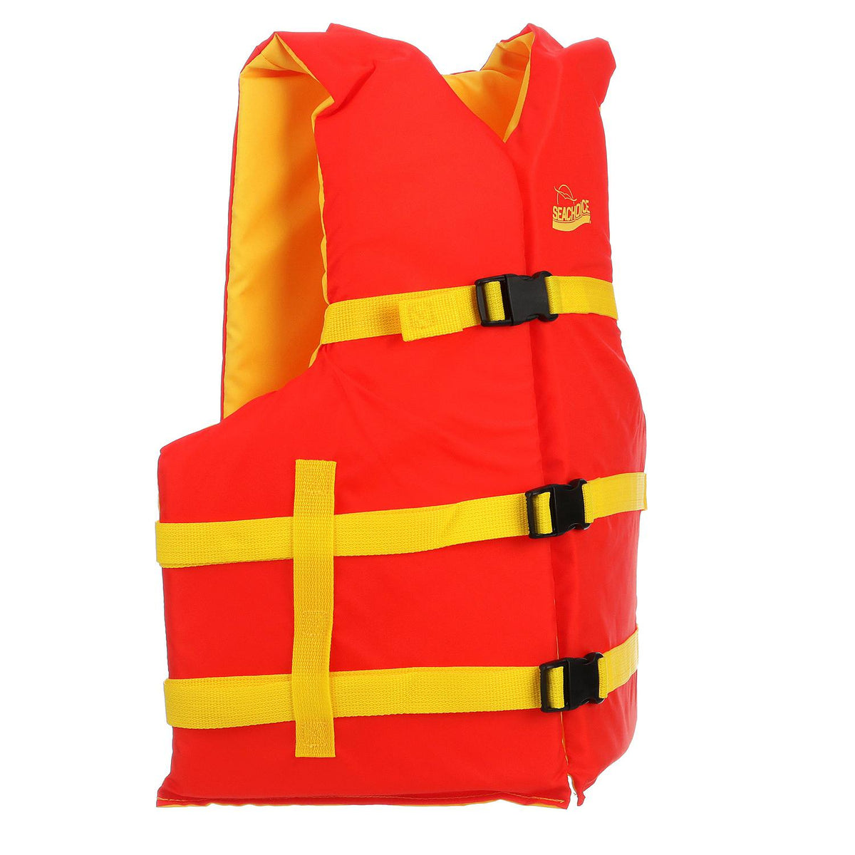 Seachoice 86250 Deluxe General Purpose Life Vest 
Orange/Yellow, XL