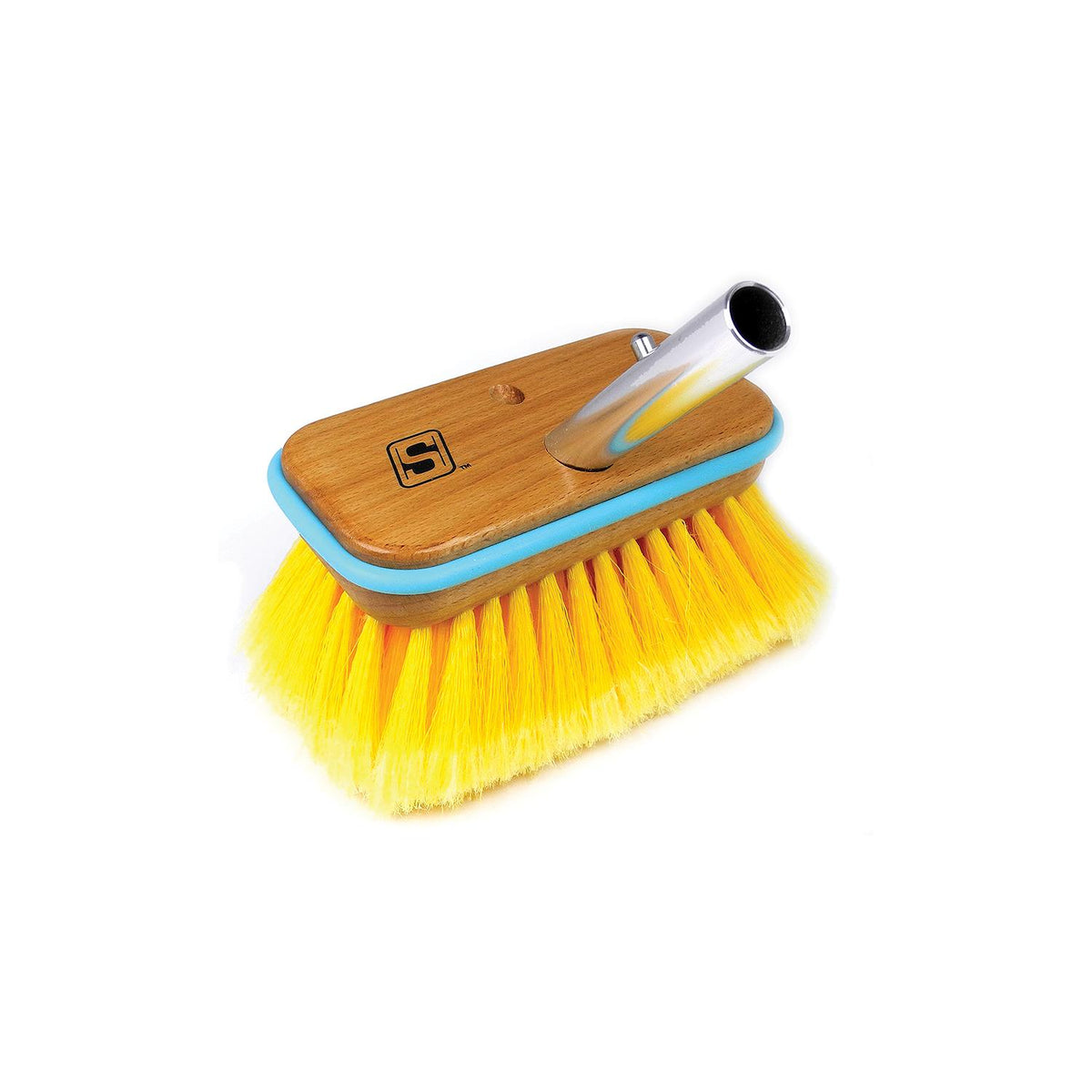 Seachoice 90551 Deck Brush with Bumper - Wood
6", Soft (Yellow Poly)