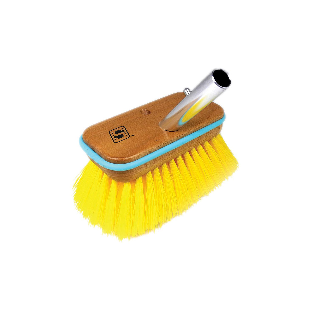 Seachoice 90554 Deck Brush with Bumper - Wood
6", Medium (Yellow Poly)