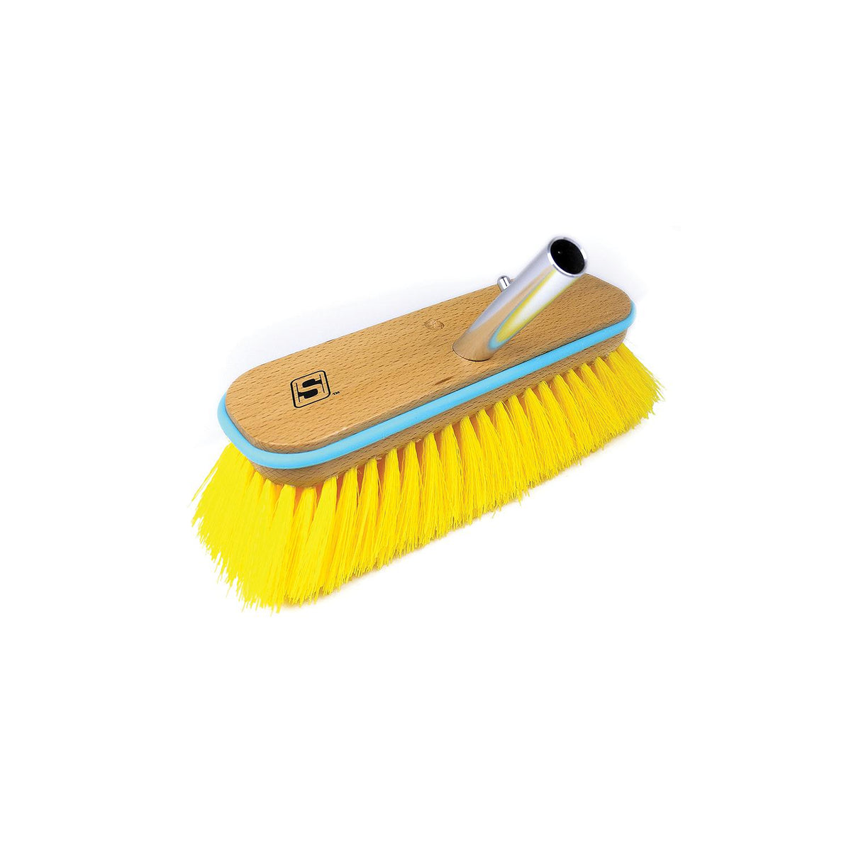 Seachoice 90564 Deck Brush with Bumper - Wood
10", Medium (Yellow Poly)