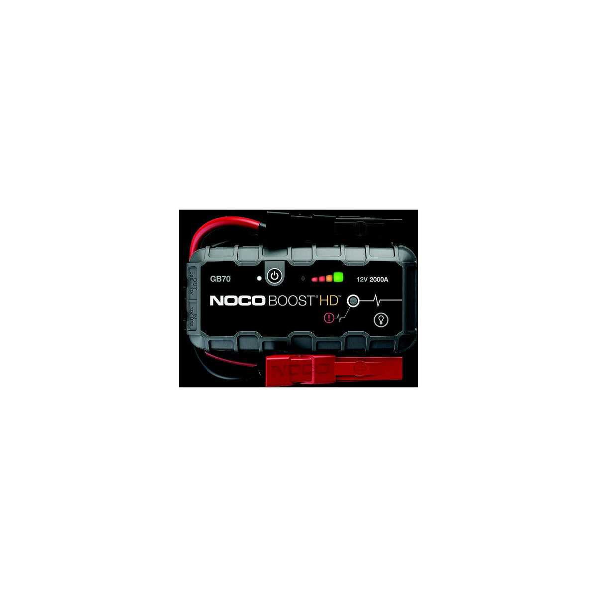Genius GB70 Lithium Ion Jump Starter, 2000 Amps