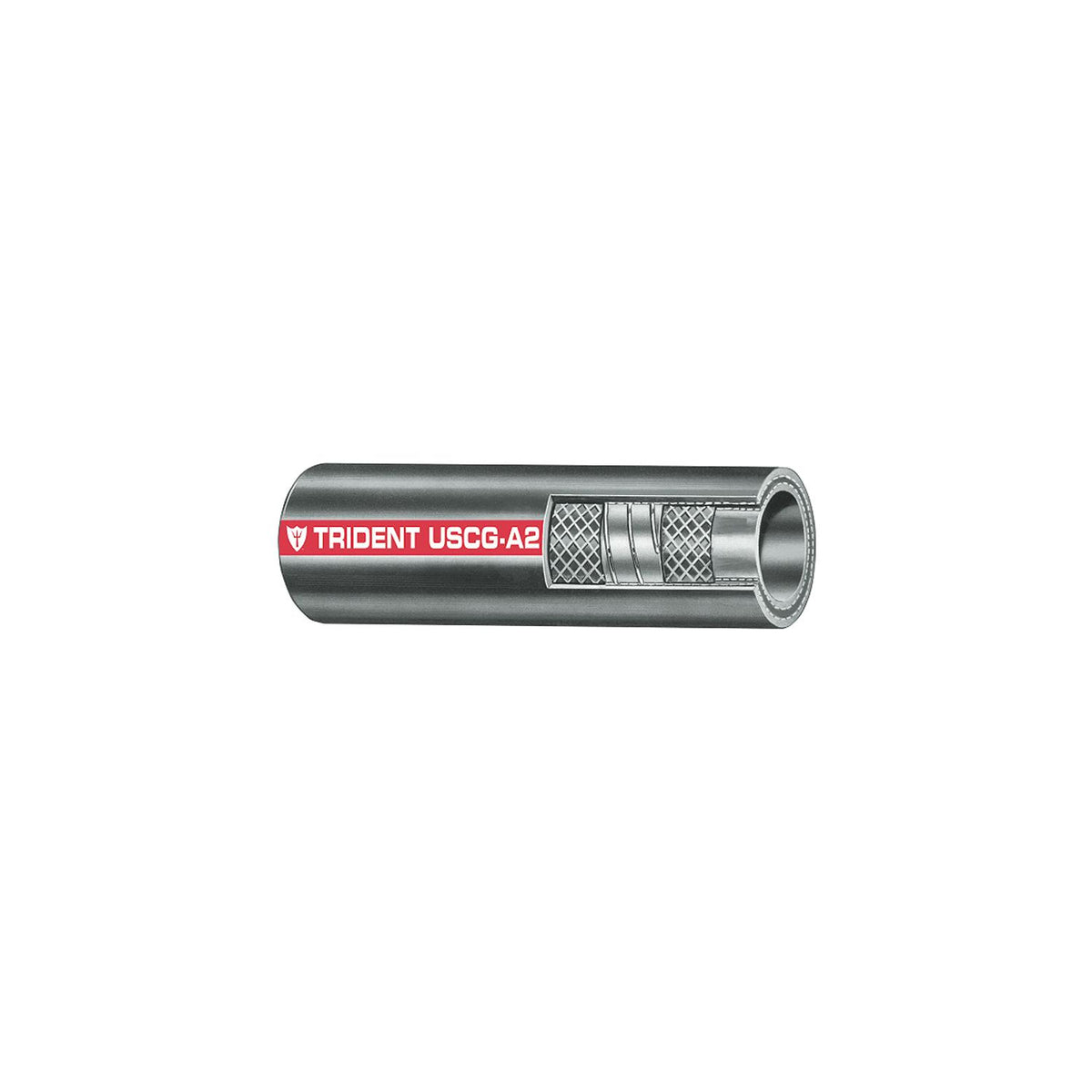 Trident 32711241B Type A2 Fuel Fill Hose, 1-1/2" x 12.5'