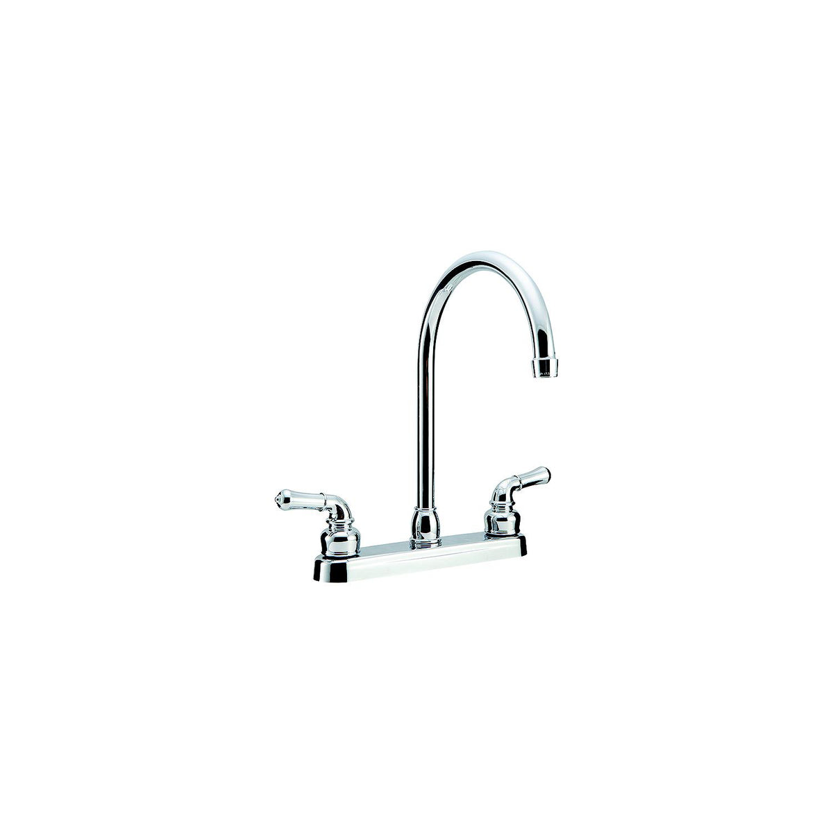 Dura Faucet DFPK330HCCP J-Spout Kitchen Faucet, Chrome
