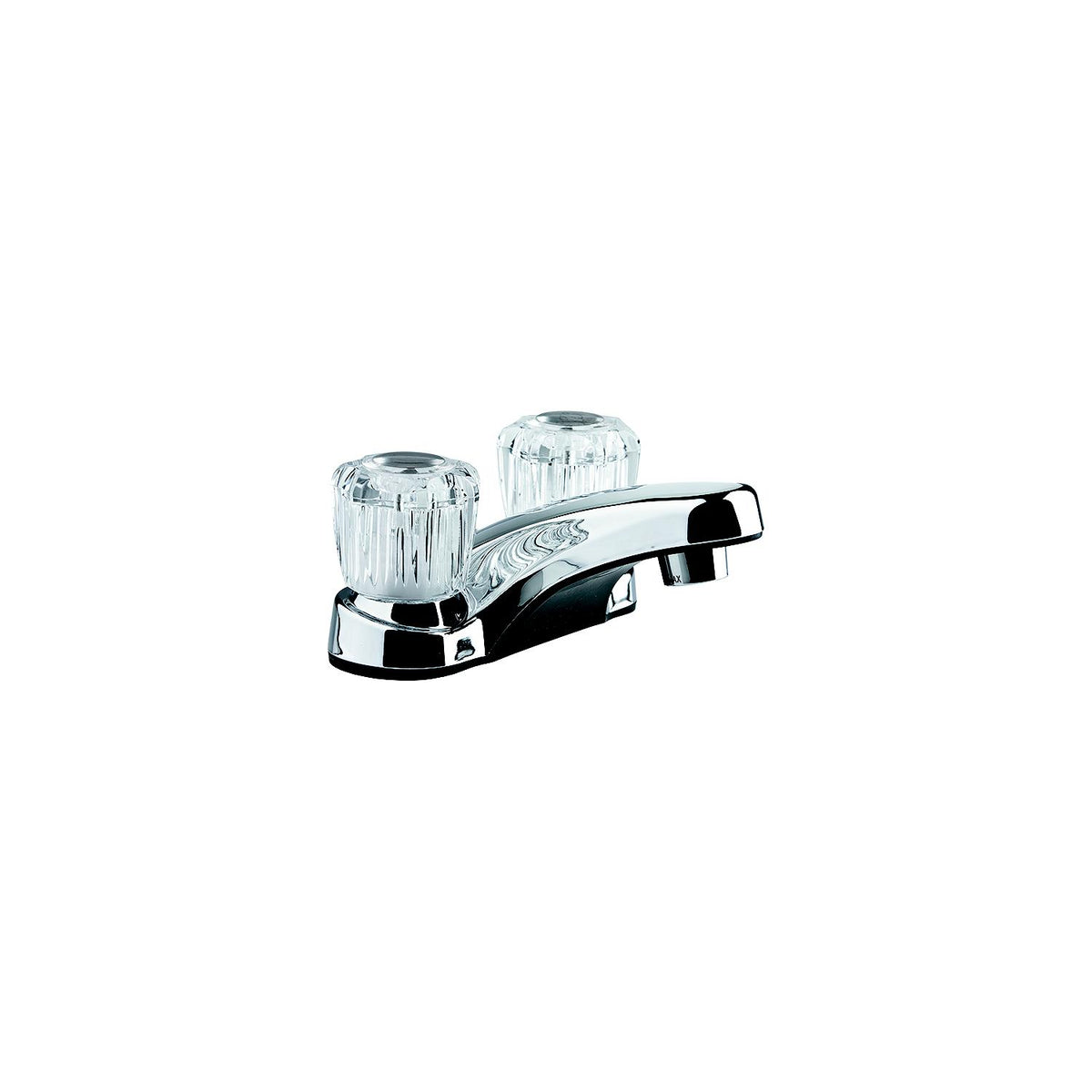 Dura Faucet DFPL700ACP Two Handle Lavatory Faucet, Chrome Polished
