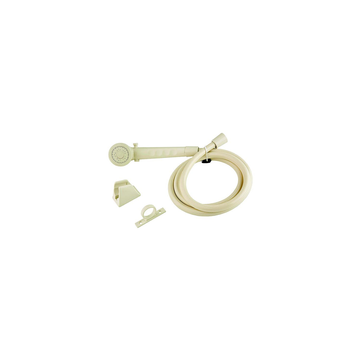 Dura Faucet DFSA130BQ Economy Single Function Shower Wand & Hose Kit, Bisque