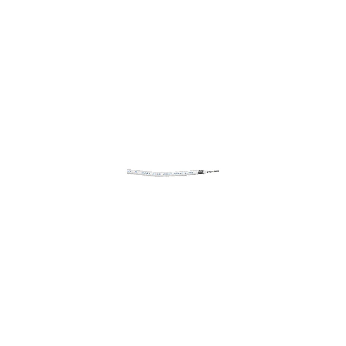 Ancor RG8X Coaxial Cable, White