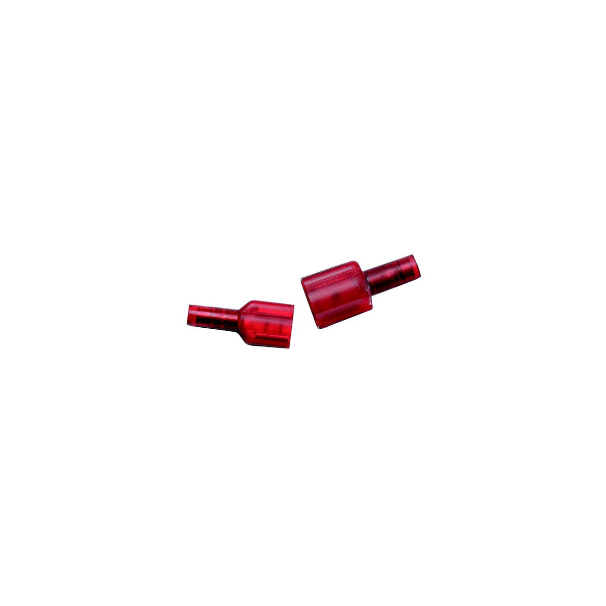 Ancor 221408 Marine Grade  Fully Insulated Nylon Disconnect, Female, 22-18 Wire, Red, 100/Pk