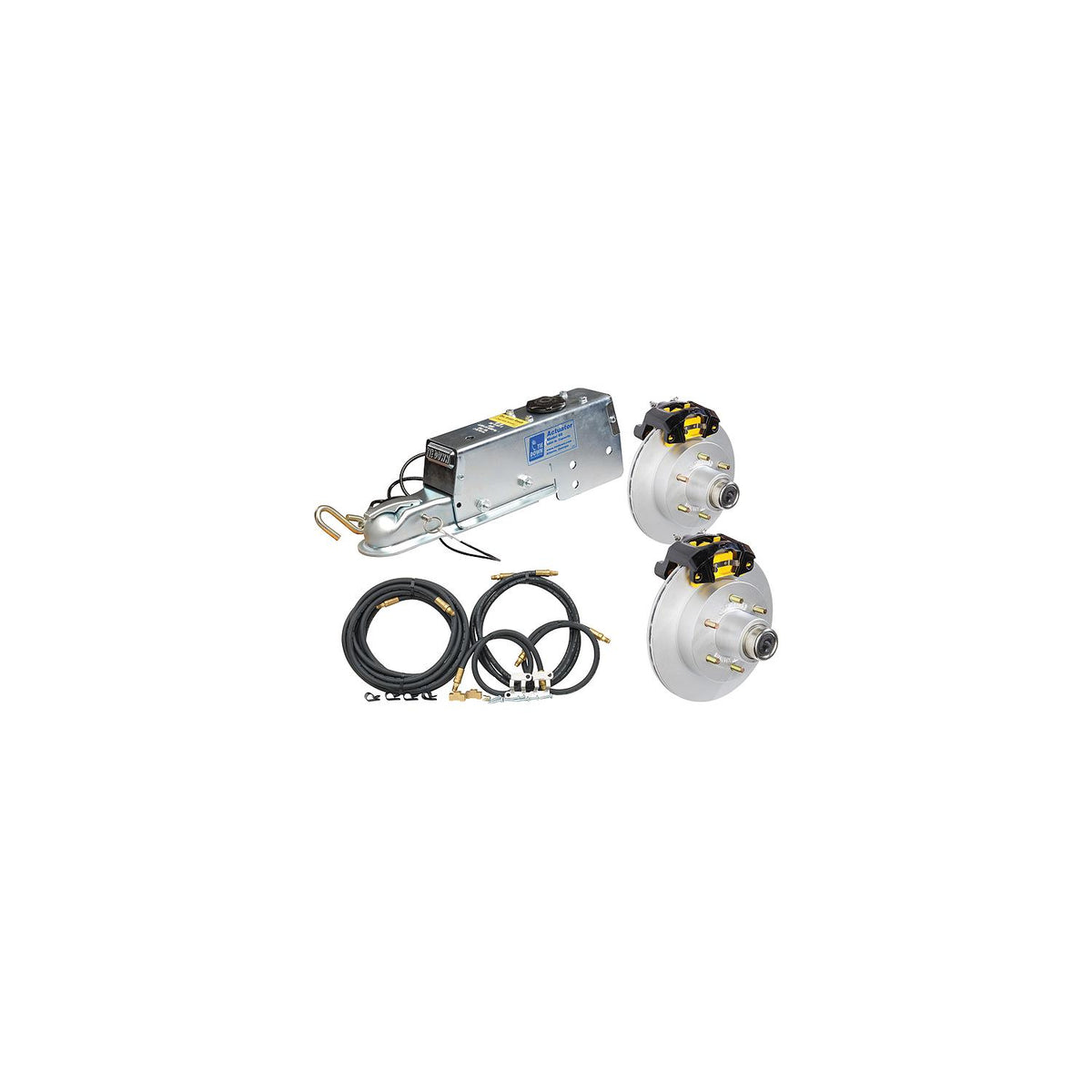 Dexter  Eliminator Vented Rotor 12" Disc Brake Complete Kit, 6 Studs