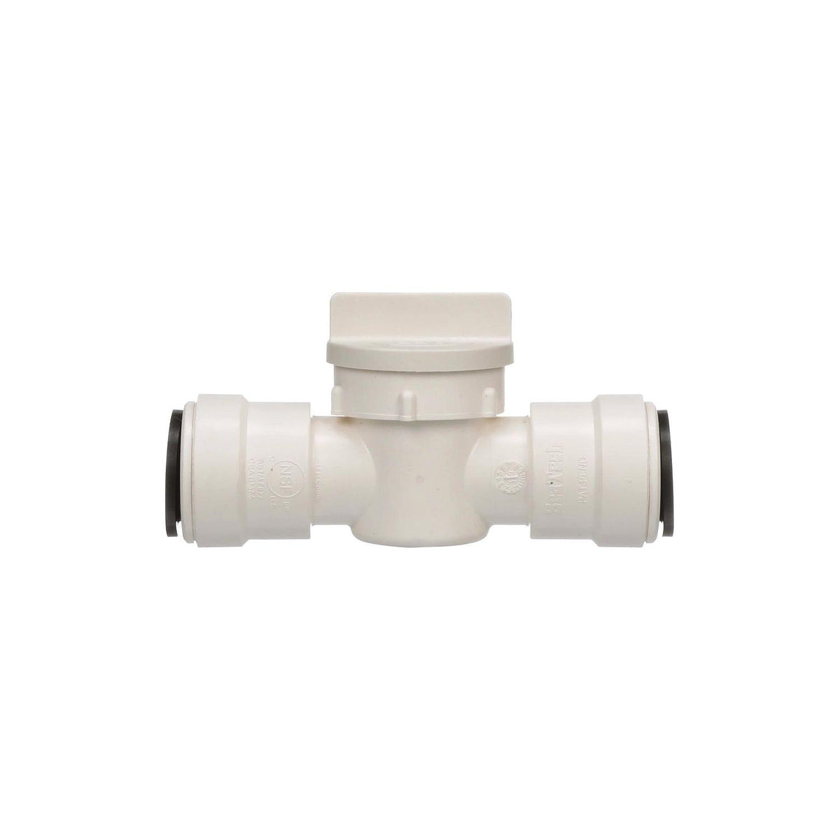 Aqualock 0959098 Plastic Fitting, Straight Valve, 1/2" CTS