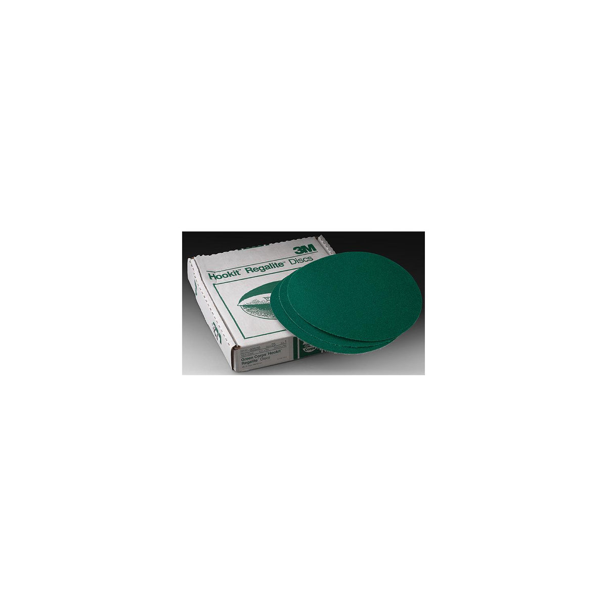 8" Green Corp Hookit Discs 36