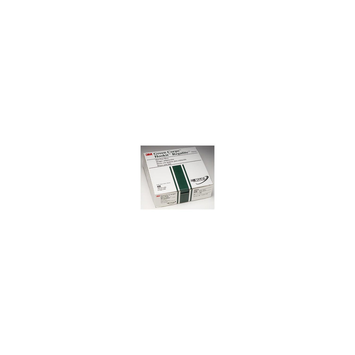 6" 40E D/F Green Hookit Discs