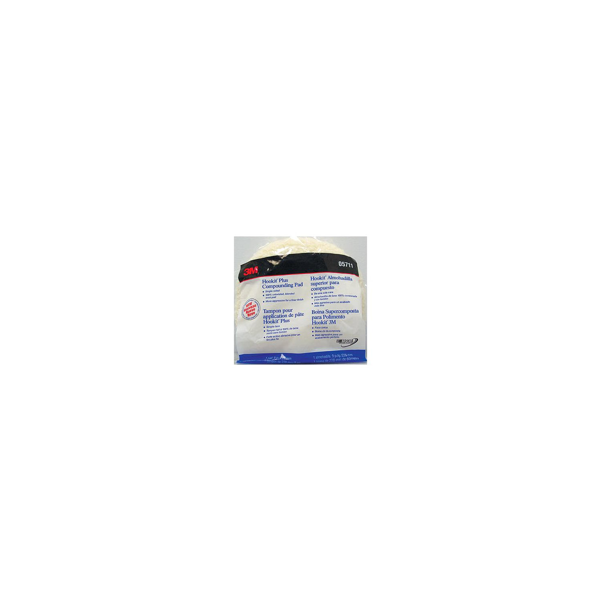 Hookit  Wool Compounding Pad
