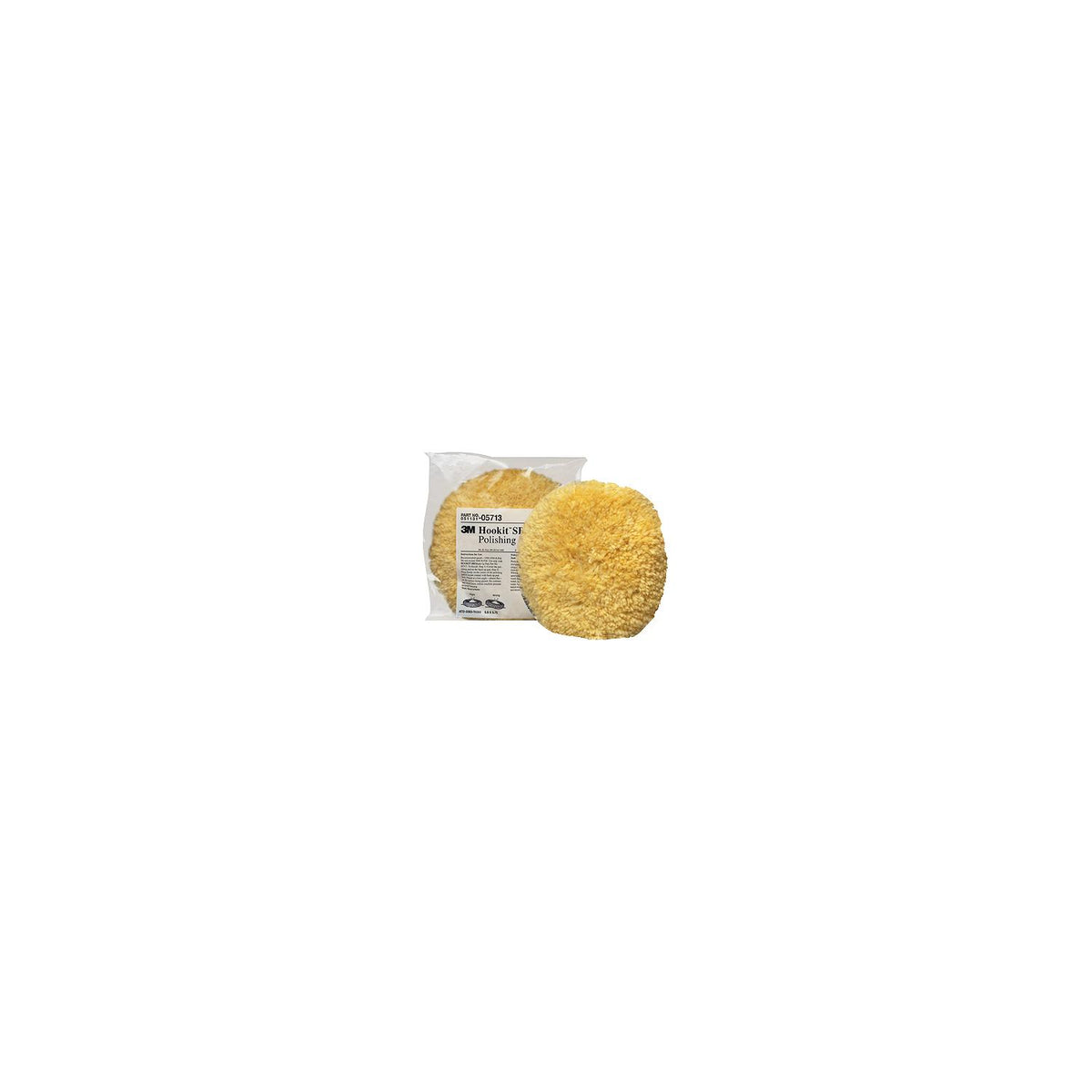 Hookit  Wool Polishing Pad