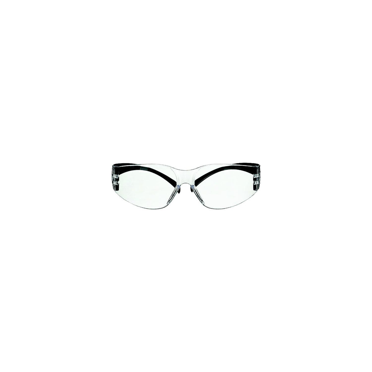 3M SF101AFBLK Securefit  100 Series Protective Eyewear, Clear