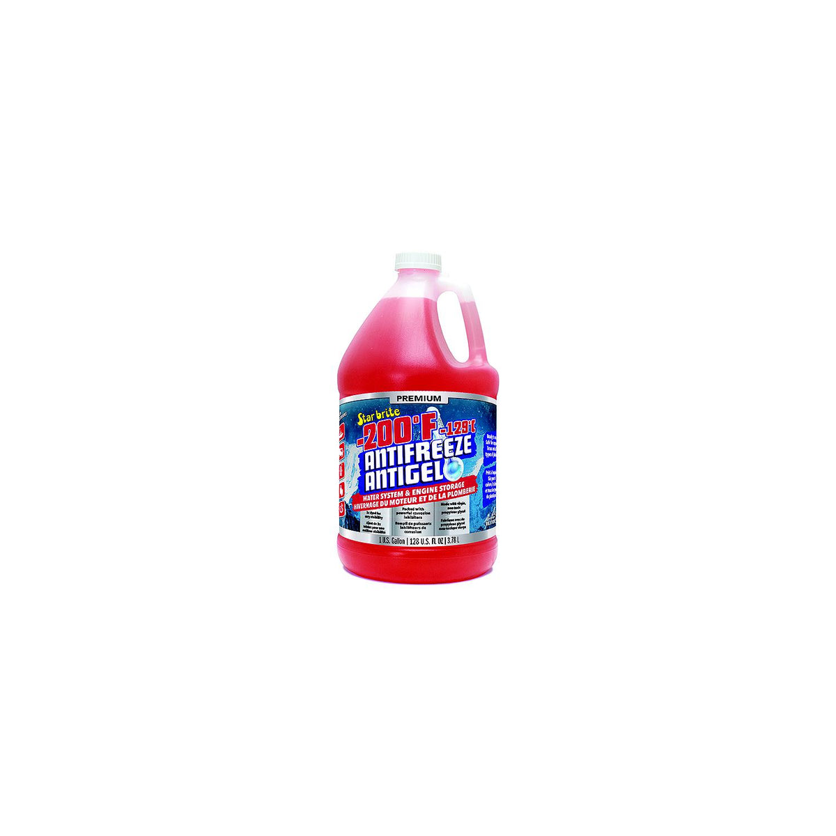 Starbrite 31600 -200  Non-Toxic Premium Antifreeze, Gal., Red
